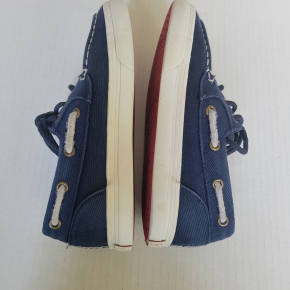Pool by Ralph Lauren Boat Shoes, Navy Blue, US 13 - Picture 4 of 5